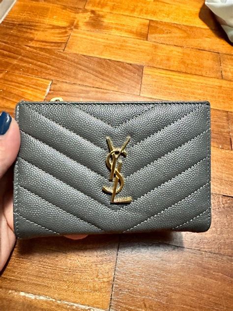 ysl bi fold wallet
